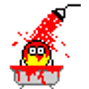 Bloody Shower emoji