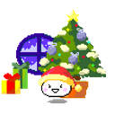 Kao Christmas emoji