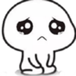 White Sad emoji