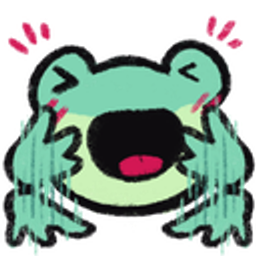 Excitedfrog emoji