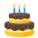 Birthday Cake Blowing Candles emoji