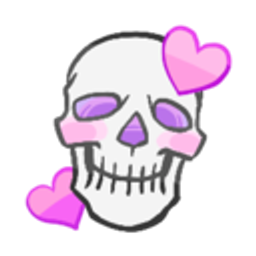 Loveskull emoji