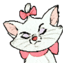 Marie Cat Eyeroll emoji