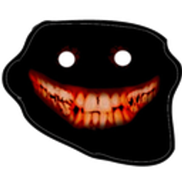 Troll Cursed emoji