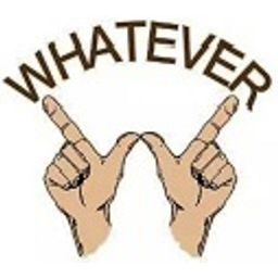 Whatevah emoji