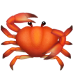 Crab Salutely emoji