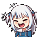 5849gawrgurascaredanimated emoji