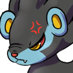 Luxray Angry emoji