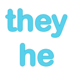 Pronouns They He emoji