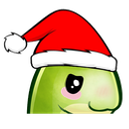 Nessy Christmas emoji