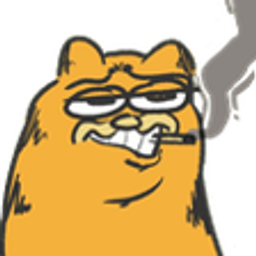 Garfield Smoking emoji