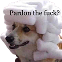 Dog Pardon emoji