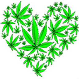 Weed Heart emoji