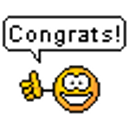 Congrats emoji
