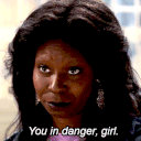 You In Danger Girl emoji