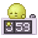 Not Yet Alarm Clock emoji