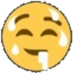 Smug Tear Drool emoji