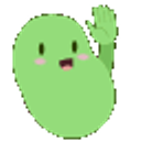 Bean Wave emoji