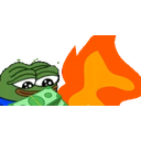 Peepoburnmoney emoji