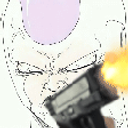 Angry Frieza Gun emoji