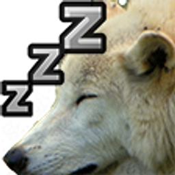 Zzz Wolfie emoji
