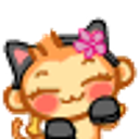 Monkey Catcostume emoji