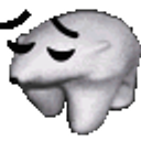 Polarbear Pensive emoji