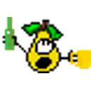 Pear Drinking emoji