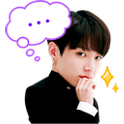 Jkbtsthink emoji