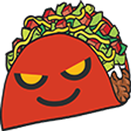 Evil Taco emoji