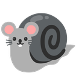 Mouse Snail emoji