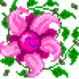 Emoji Flower Pink emoji
