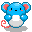 Blue Mouse emoji