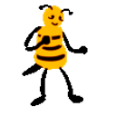 Dancing Bee emoji