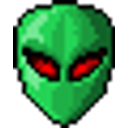 Alien Glowing Eyes emoji