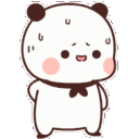 Panda Sweating emoji