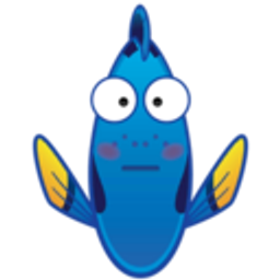 Dory Surprised E emoji