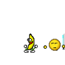 Banana Jedifight emoji