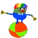 Clownroll emoji
