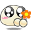 Flower Bunhead emoji