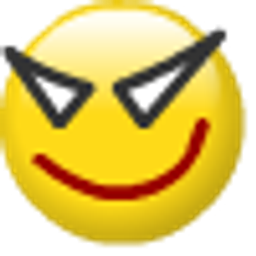 Evil emoji