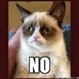 Grumpycat No emoji