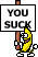 Banana Yousuck emoji