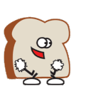 Dancing Bread emoji