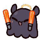 Takolightstickorange emoji