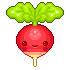 Radish emoji