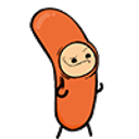 Sausage Ee emoji