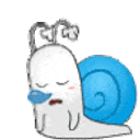 Snail Sleep emoji