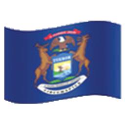 Flag Michigan emoji