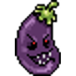 Evil Eggplant emoji